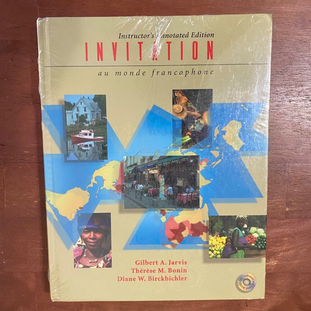 Invitation Au Monde‎ Francophone Instructor's Annotated Edition Hardcover Jarvis